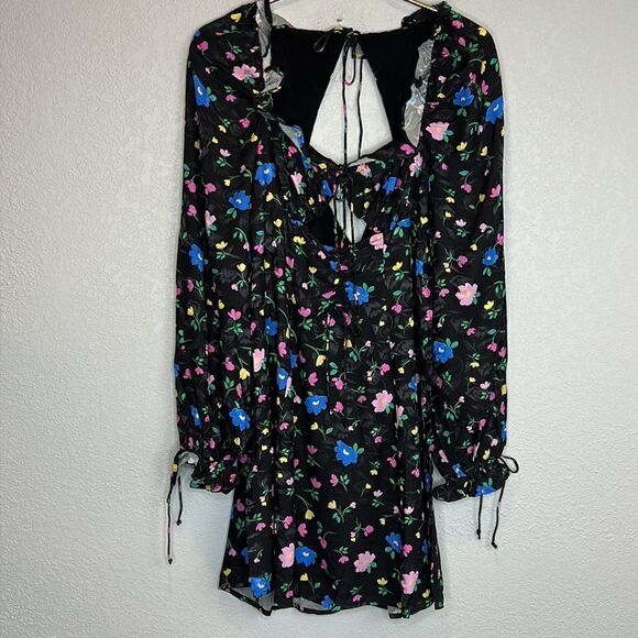 NWT For Love & Lemons Revolve Lexy Mini Dress SMALL - Picture 2 of 15